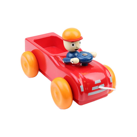 Driver Don Wooden Pull Along Toy