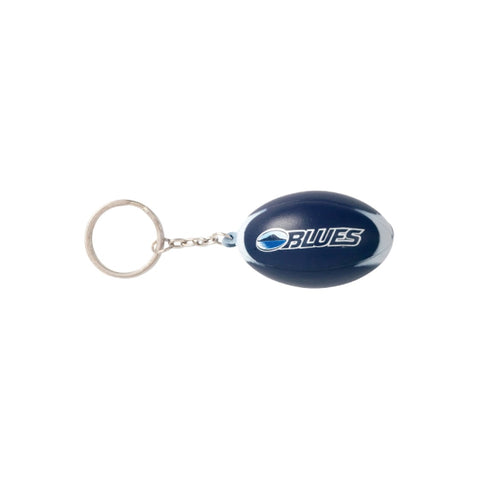 Blues Rugby Ball Keyring